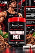Insane Labz Asylum Cabinet Yohimbine HCL % 98 - 120 Caps