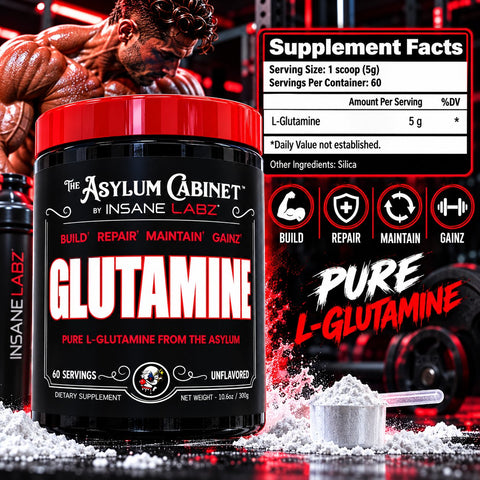 Insane Labz Glutamine Recevory Support 60 Servings