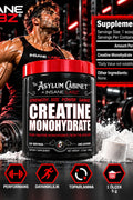 Insane Labz Insane Creatine Monohydrate Post Workout Strength Size Power 500 gr 100 Servings - Kreatin Takviyesi