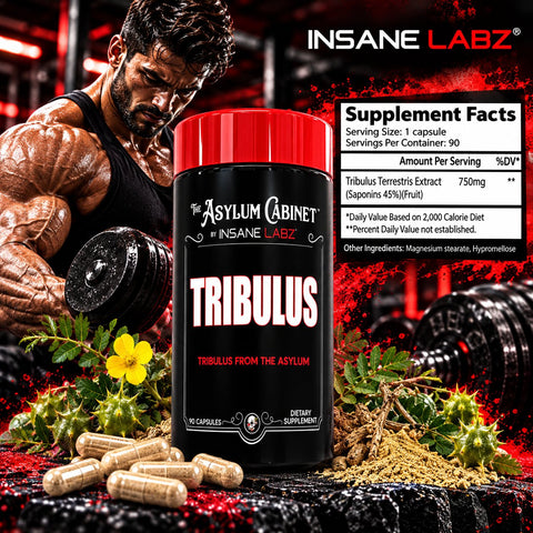 Insane Labz ACS, Tribulus %45 Saponins 750mg 90 Caps