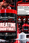 Insane Labz Insane Creatine Monohydrate Post Workout Strength Size Power 1 kg 200 Servings - Kreatin Takviyesi