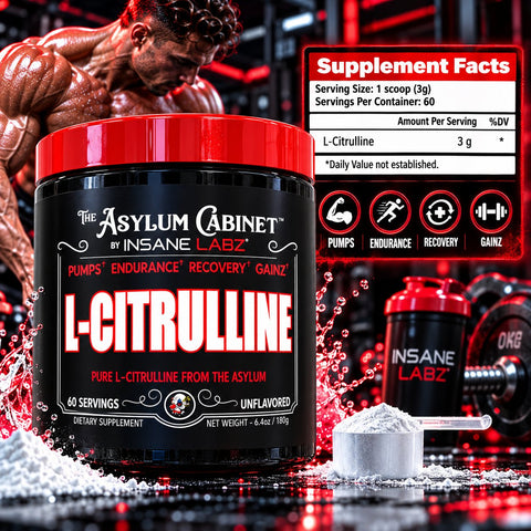Insane Labz L-Citrulline Pump & Recovery 60 Servings