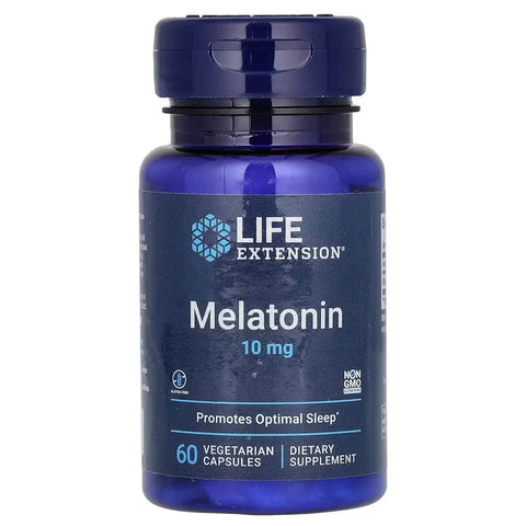 Life Extension Melatonin 10 mg 60 Vegetarian Capsules