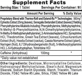 HiTech Lipodrene Burner Weight loss 90 Tablet