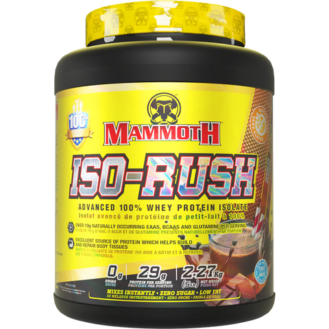 Mammoth Iso-Rush Premium Whey Protein Isolate 2,27 Kg