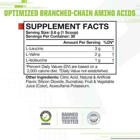 MusclePharm MP Essentials Bcaa 30 Servis