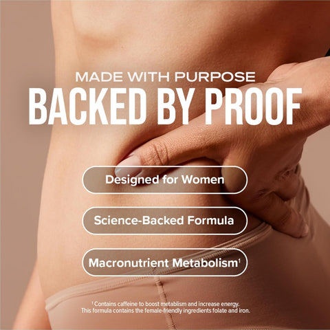 Muscletech Hydroxycut Women Health 60 Rapid-Release Liquid Caps - Includes Biotin Collagen Folate & Iron