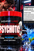 Insane Labz Psychotic Preworkout Blue Raspberry – 35 Servis
