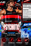 Insane Labz Psychotic Preworkout Blue Raspberry – 35 Servis