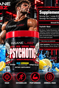 Insane Labz Psychotic Preworkout Blue Lemonade – 35 Servis