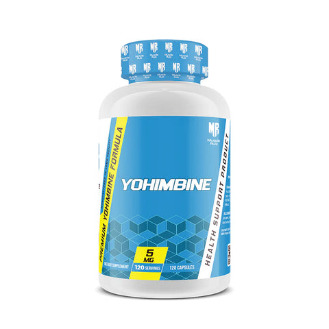 Muscle Rulz Yohimbine HCL 5 Mg 120 Caps