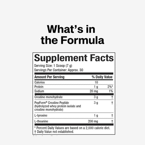 Muscletech Creatine peptide Theanine 447