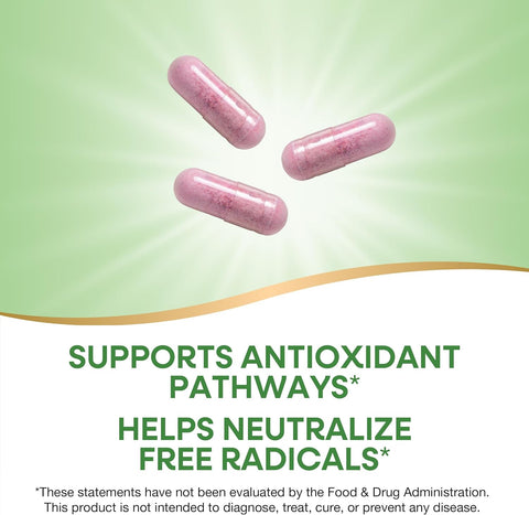 Nature's Way Tart Cherry Ultra Montmorency Cherry Antioxidant 1200 mg 90 Vegan Caps