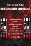 Nutrex Lipo 6 Black Ultra Yağ yakıcı Fat burner 60 Cap + Lipo 6 120