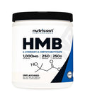 Nutricost HMB Amino Powder 1000 MG 250 GR - 250 Servis