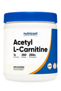 Nutricost acety L-Carnitine 250 gr -250 SERVİS
