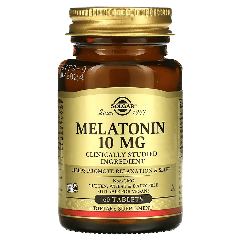Solgar Melatonin 10 mg 60 Tablets – Supplementhane