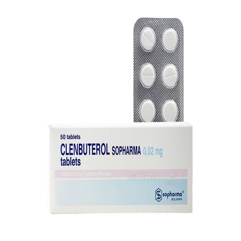 Sopharma Clenbuterol 20Mcg 50 Tablet - Supplementhane