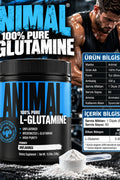 Animal 100% Pure L-Glutamine 300 gr
