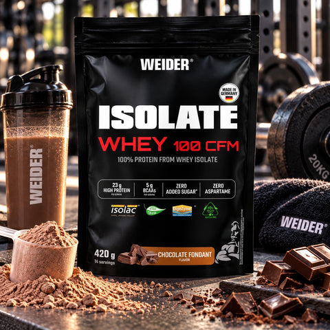 WEIDER Isolate Whey Protein 100 CFM – 420 gr - Çikolata aromalı İzole Protein