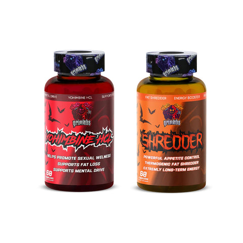 Grimlabs Shredder Fat Burner + Grimlabs Yohimbine TERMOJENİK