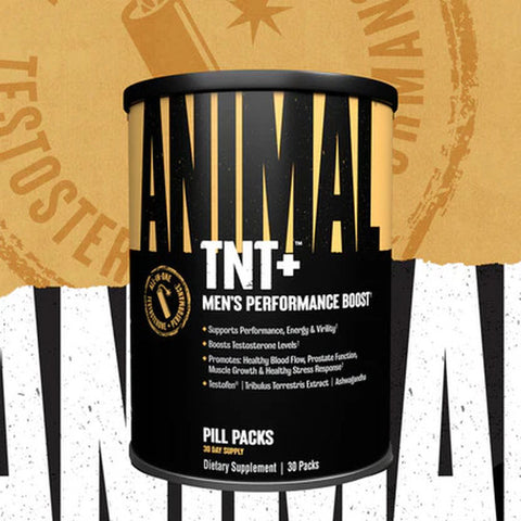 Animal TNT+ Testo Booster (Tribulus+Fenugreek+Maca+İnositol+Grape+Astragalus+Saw palmetto+Ashwagandha) 30 Pack