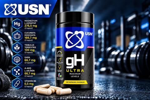 Usn Testo gH Ultra Test Level Tribulus & Gaba & Arginine 120 Caps