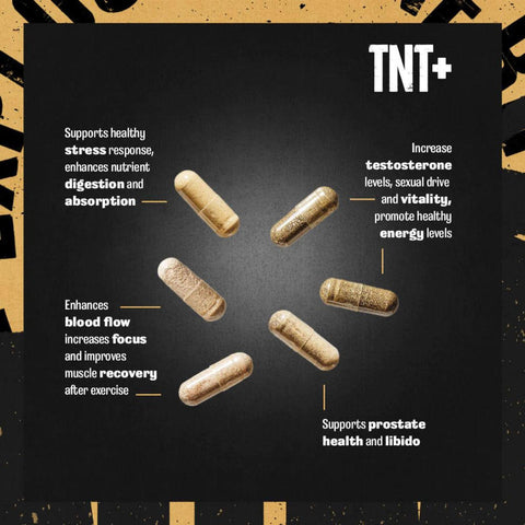 Animal TNT+ Testo Booster (Tribulus+Fenugreek+Maca+İnositol+Grape+Astragalus+Saw palmetto+Ashwagandha) 30 Pack