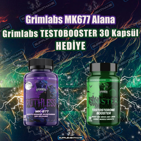 Grimlabs Mk677 60 Kapsül - 12,5 mg