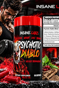 Insane Labz Psychotic Diablo Thermogenic Fat Burner Yohimbine 60 Caps