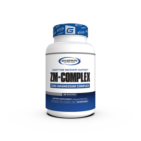 Gaspari Nutrition ZM-COMPLEX Zma Nighttime Recovery Support with Zinc & Magnesium Complex 90 Caps