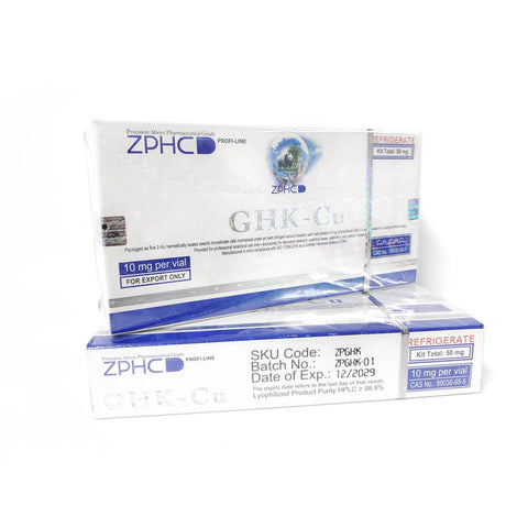 ZPHC GHK-Cu ZPHC — 50 mg KIT (5 vials × 10 mg)
