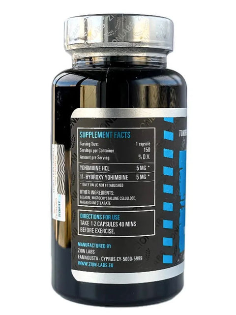 Zion Labs Double Yohimbine 10 mg 150 Caps