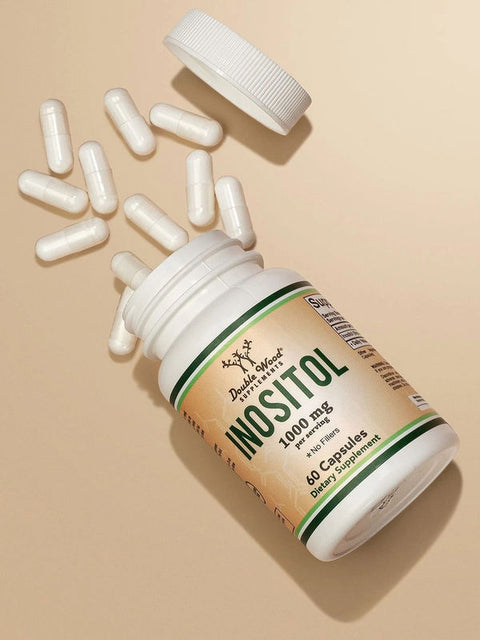 DOUBLE WOOD Myoinositol Inositol 1000 Mg 60 Caps (KADIN SAĞLIĞI DESTEĞİ)