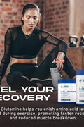 Applied Nutrition Mikconized L Glutamine Muscle Strength Recovery Boosts Immune System 250 gram