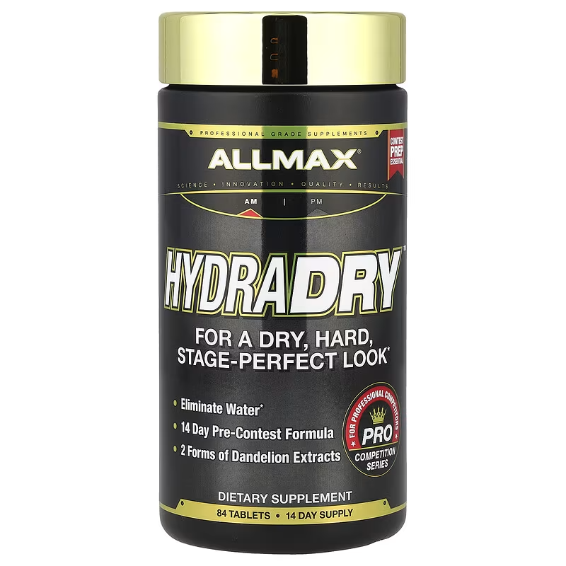 ALLMAX HYDRADRY Diuretic Water Pills Weight Management 84 Tablet - Su atıcı