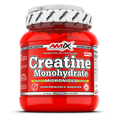 AMIX Creatine Monohydrate Powder 500 GRAM 100 SERVİS