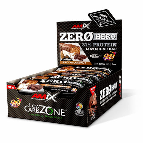 Amix Zero Hero 31% Protein Bar 15x65 gr - AROMA SORUNUZ !!!