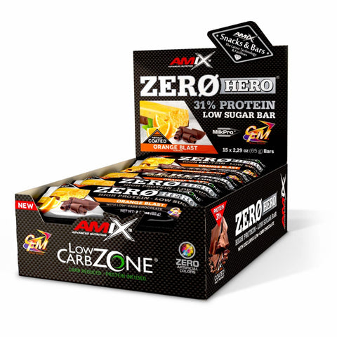Amix Zero Hero 31% Protein Bar 15x65 gr - AROMA SORUNUZ !!!