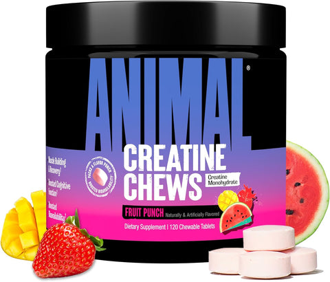 Animal Creatine Monohydrate Chews Tablet AstraGin Pumps