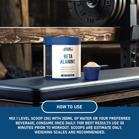 Applied Nutrition Beta Alanine PreWorkout 3000mg 100 Servings