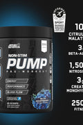 Applied Nutrition ABE Stim Free Pump PreWorkout Energy & Strength with Citrulline Creatine Beta Alanine 40 servis
