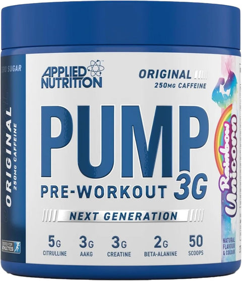 Applied Nutrition Pump 3G PreWorkout - Energy, Focus & Performance 50 Servis
