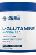 Applied Nutrition Mikconized L Glutamine Muscle Strength Recovery Boosts Immune System 250 gram