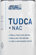 Applied Nutrition TUDCA + NAC - Liver & Antioxidant Support Bile Salts 800mg Tauroursodeoxycholic Acid 90 Caps