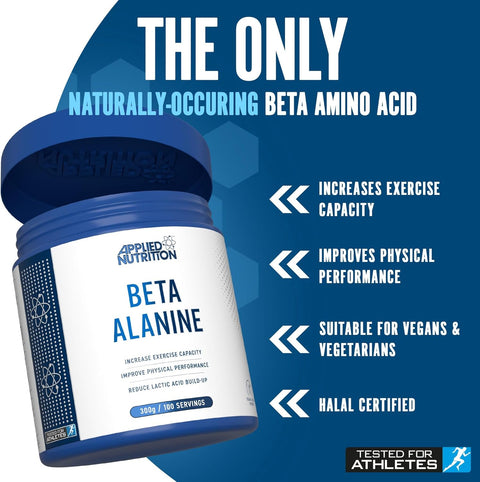 Applied Nutrition Beta Alanine PreWorkout 3000mg 100 Servings