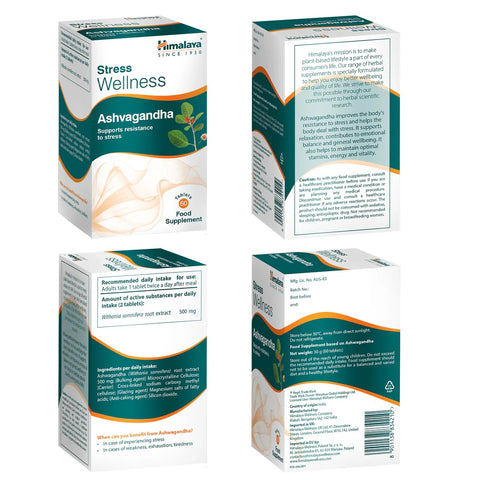 Himalaya Stress Wellness Ashwagandha 60 tablet