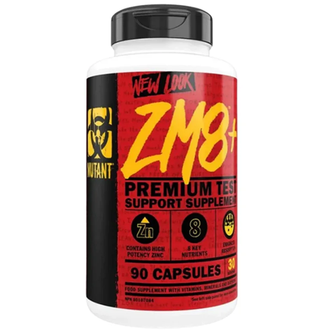 Mutant ZM8+ Zma Zinc Magnesium Bisglycinate Selenium 90 caps