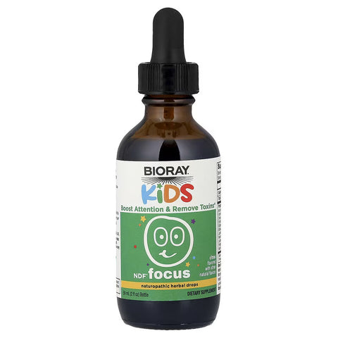 Bioray Kids NDF Focus Citrus Children's Health Brain & Cognitive 59 ml