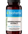 BİOHERBA ASHWAGANDHA EXTRACT B6 400 mg 100 Capsul